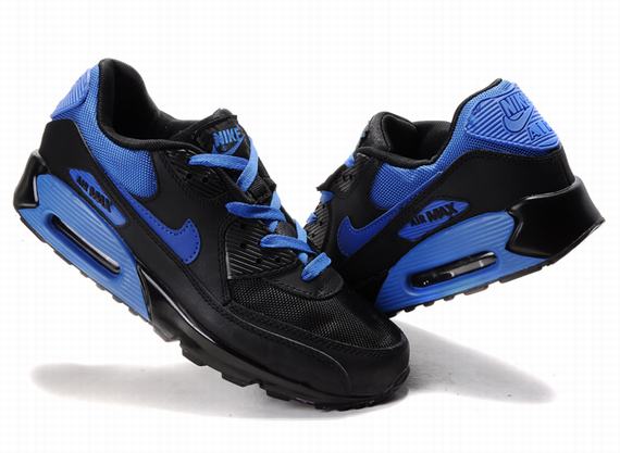New Men'S Nike Air Max Black/Blue